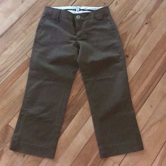 Banana Republic tan stretch Martin capris, new, 2 - Picture 1 of 5